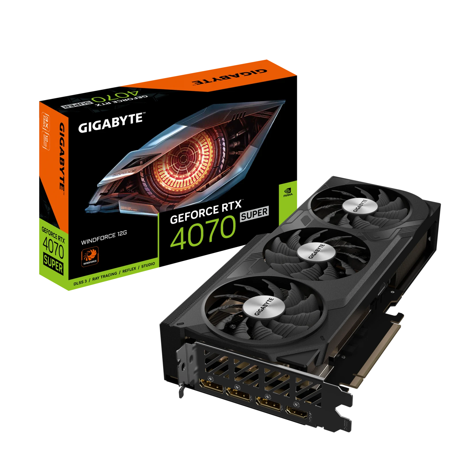 Gigabyte GeForce RTX 4070 SUPER WINDFORCE 12G
